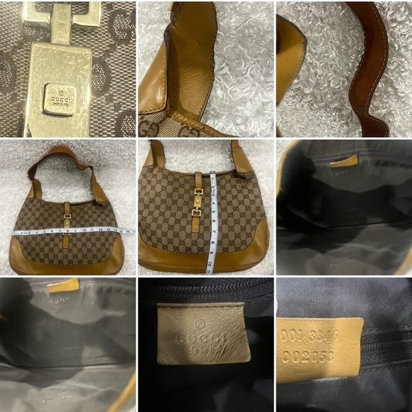 Vintage Gucci Jackie Bag Leather and Gold Hardware - Picture 16 of 16